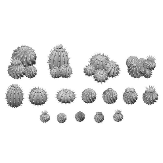 3D Printed: Barrel Cactus