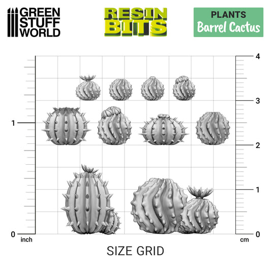3D Printed: Barrel Cactus