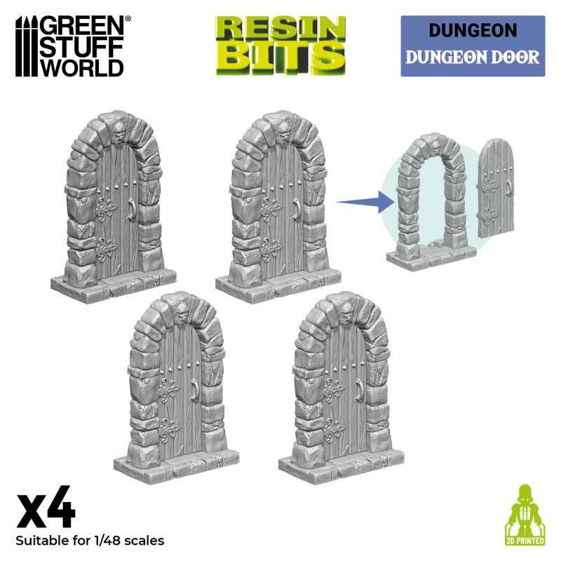 3D Printed: Dungeon Doors