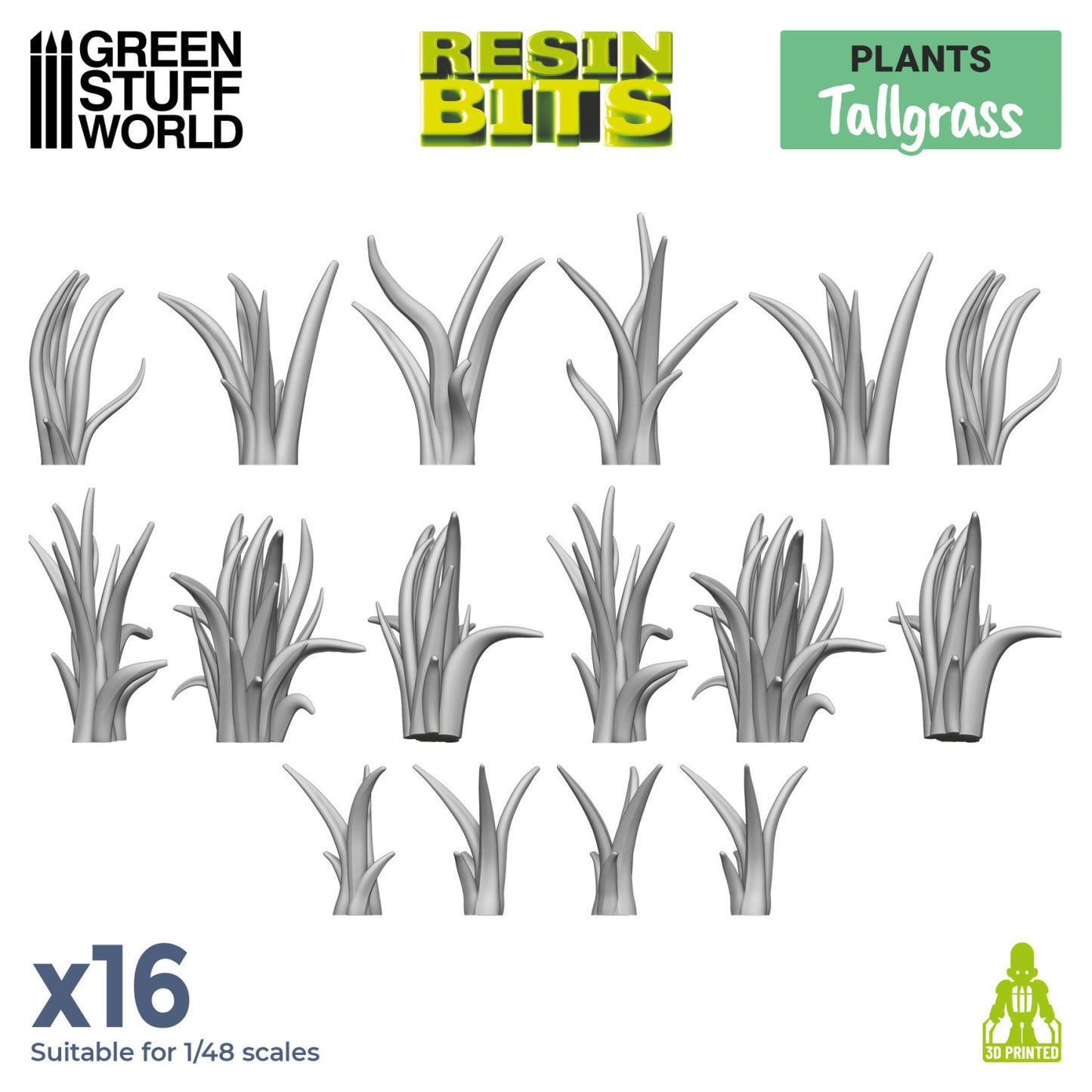 3D Printed: Tall Grass