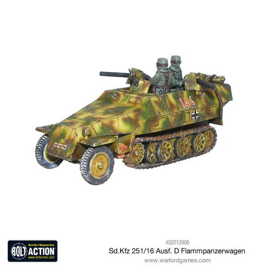 German Army Sd.Kfz 251/16 Flammpanzerwagen