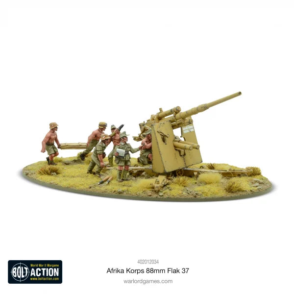 Afrika Korps 8.8cm Flak 37