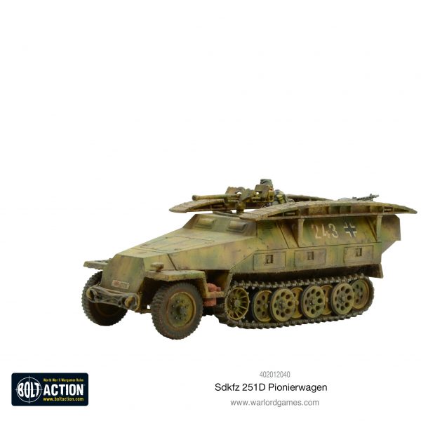 German Army Sd.Kfz 251 D Pionierwagen