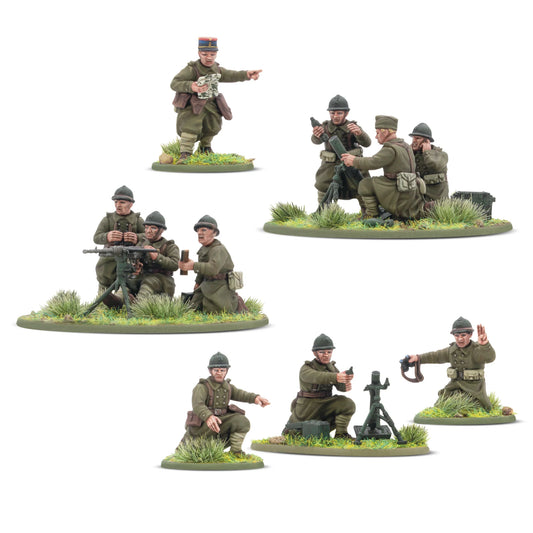 French Army Heavy Weapons Platoon