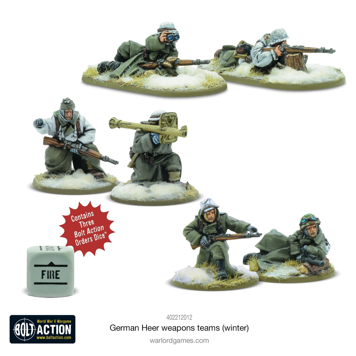 German Army (Winter) Weapons Teams
