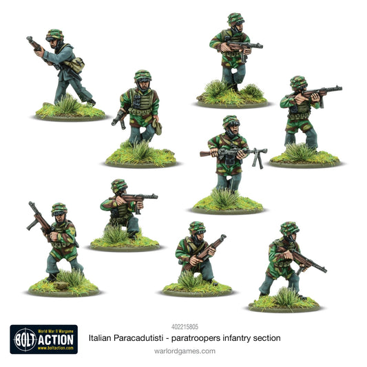 Italian Paratrooper Infantry Section 1
