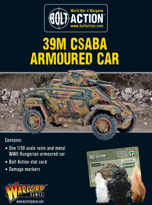 Hungarian Army 39M Csaba Armoured Car