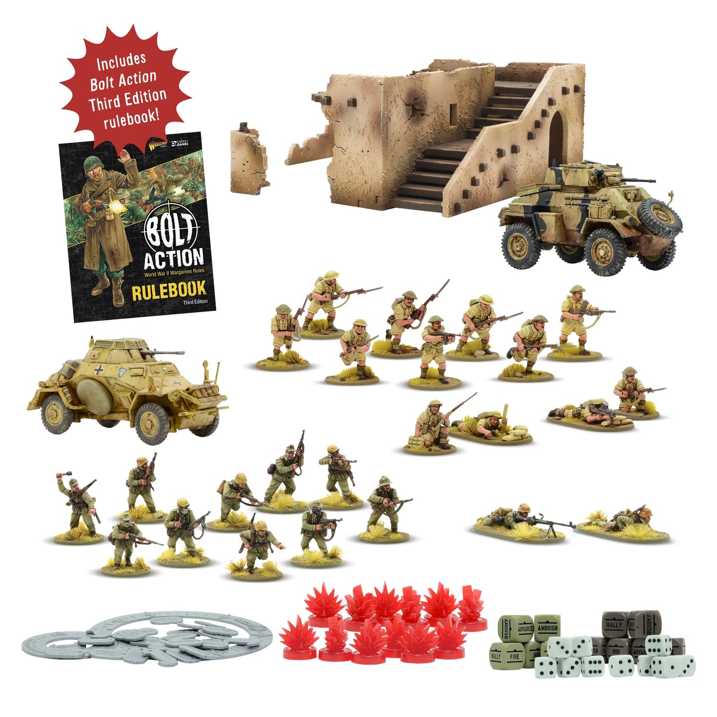 Bolt Action Starter Set: A Gentleman's War (2025) - Two-Player Starter