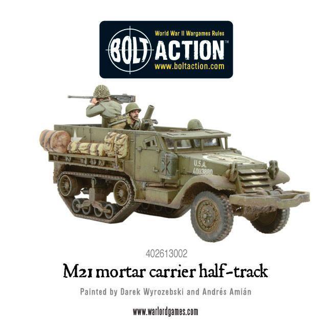 US M21 Mortar Carrier Half-track