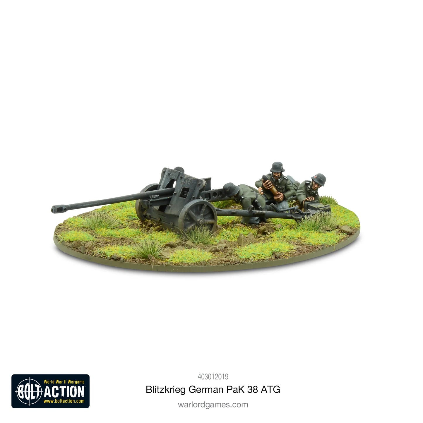 Blitzkrieg German Pak38 5cm Anti-Tank Gun