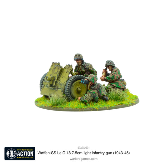 Waffen-SS LeIG 18 7.5cm light infantry gun