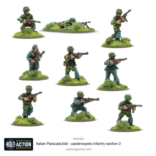 Italian Paratrooper Infantry Section 2