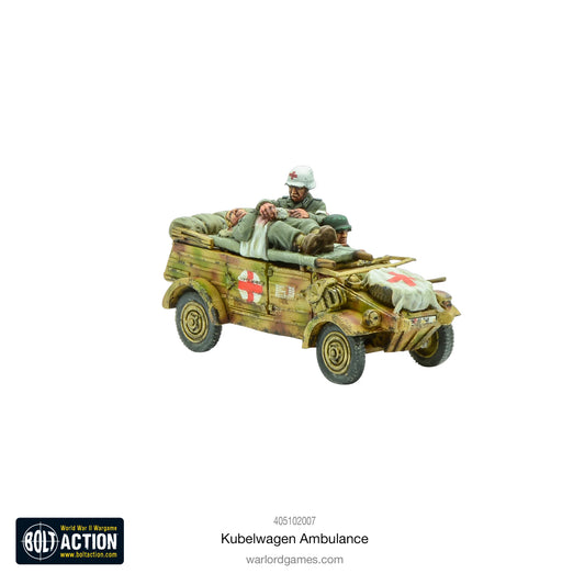 German Army Kubelwagen Ambulance