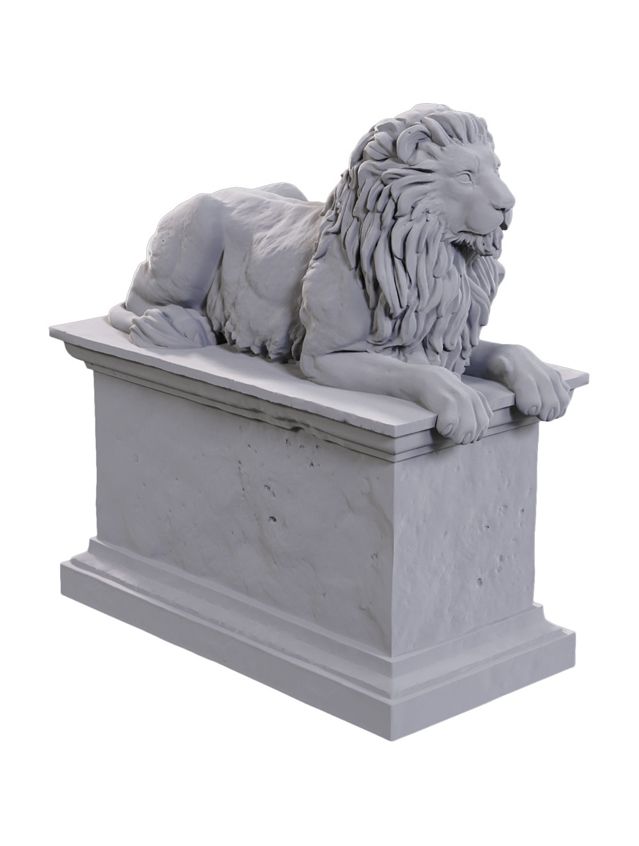 Stone Lion/Animated Stone Lion (W24)