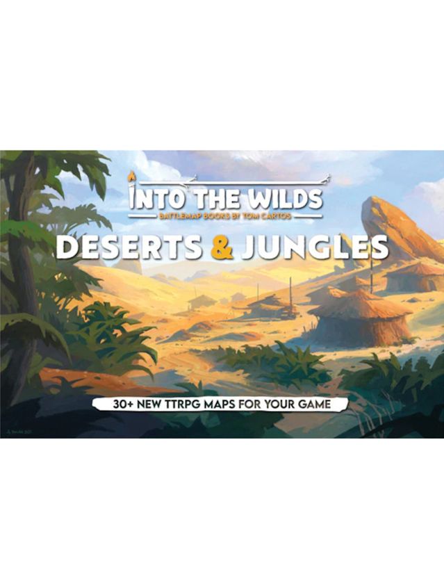 Deserts and Jungles: Into the Wilds Battlemaps Volume 1