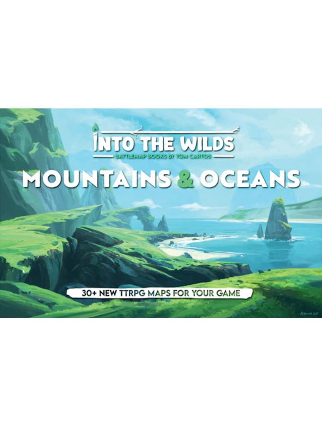 Mountains and Oceans: Into the Wilds Battlemaps Volume 1