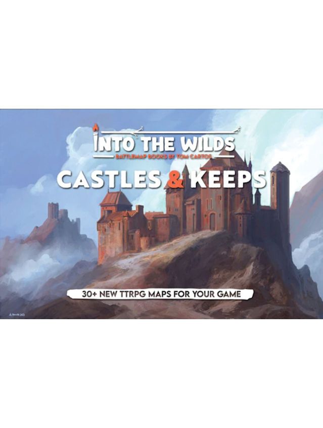 Castles and Keeps: Into the Wilds Battlemaps Volume 3