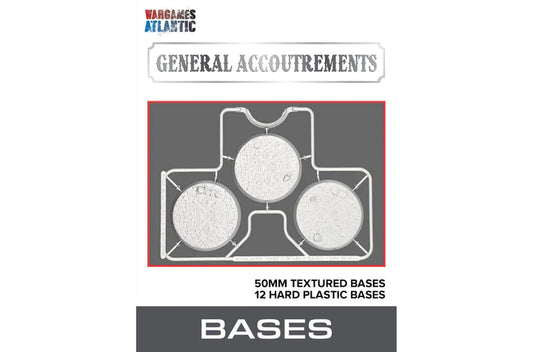 50mm Textured Bases - Wargames Atlantic