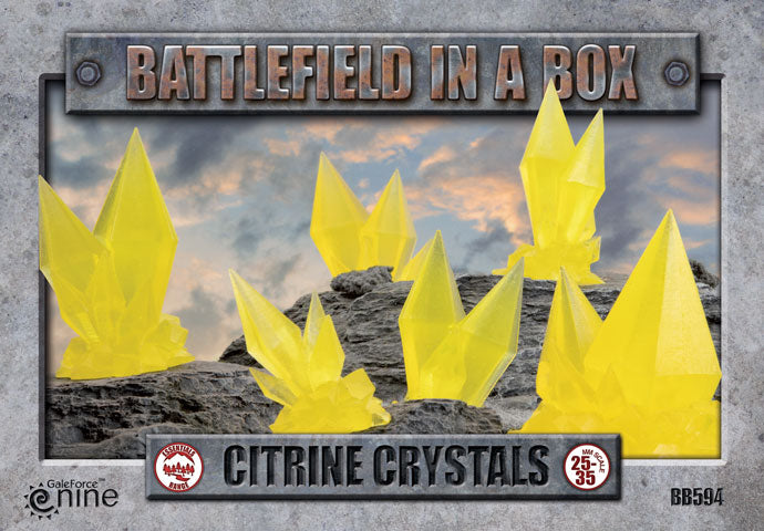 BB594: Citrine Crystals (Yellow)