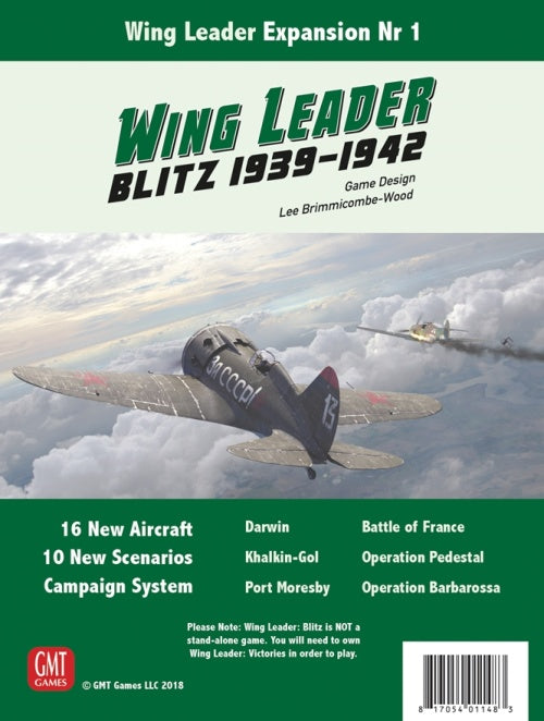 Wing Leader Expansion Nr 1: Wing Leader Blitz 1939-1942