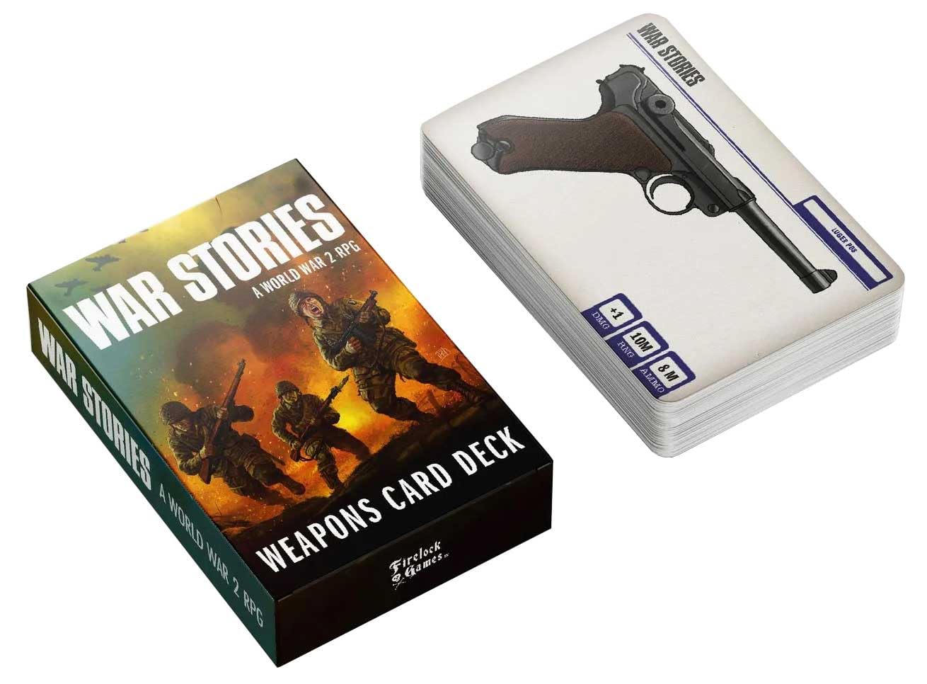 War Stories: A World War 2 RPG Weapons Card Deck