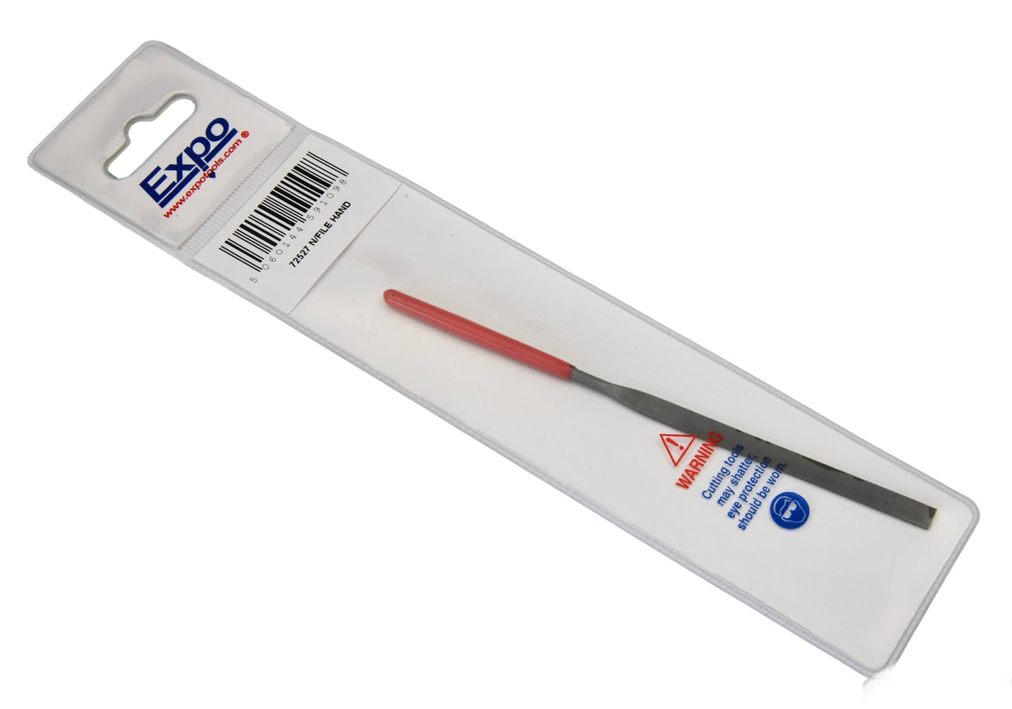 Hand Needle File with Red Handle
