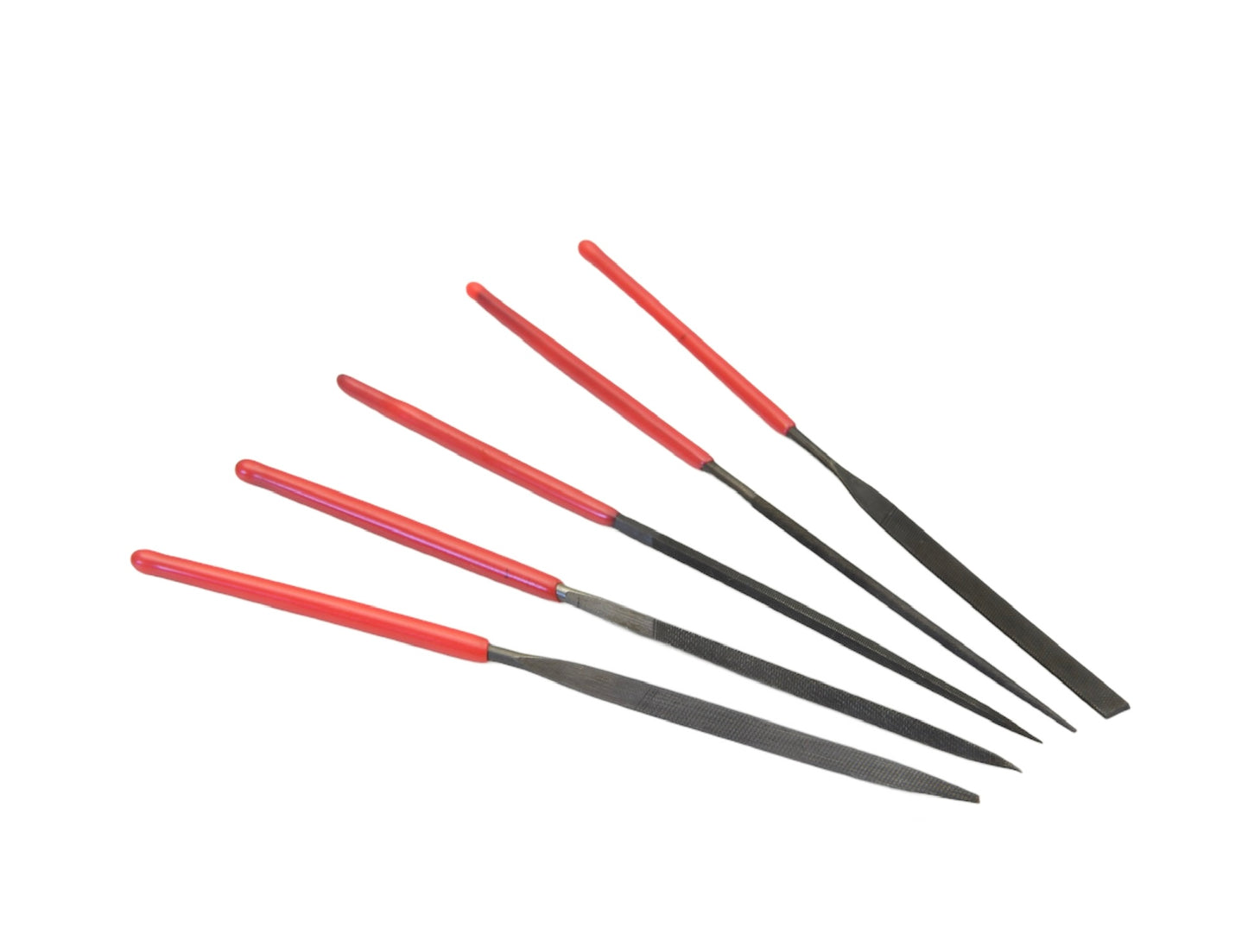 5Pcs Steel Mini Needle Files In Wallet