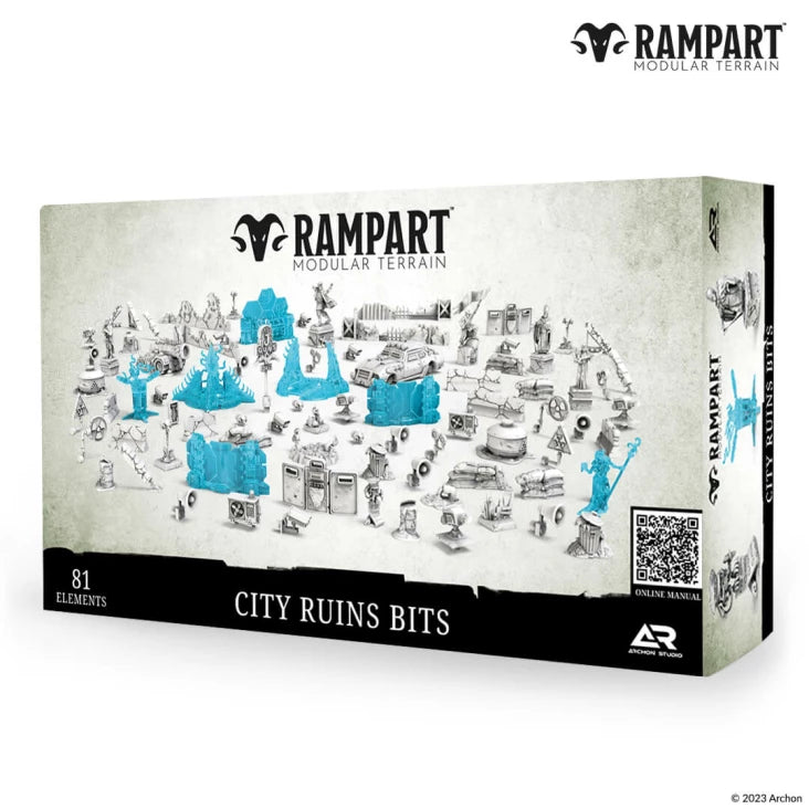City Ruins Bits - Rampart Terrain