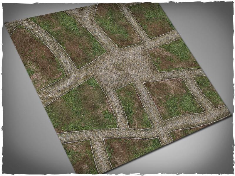 Cobblestone Streets 4 x 4 Mat