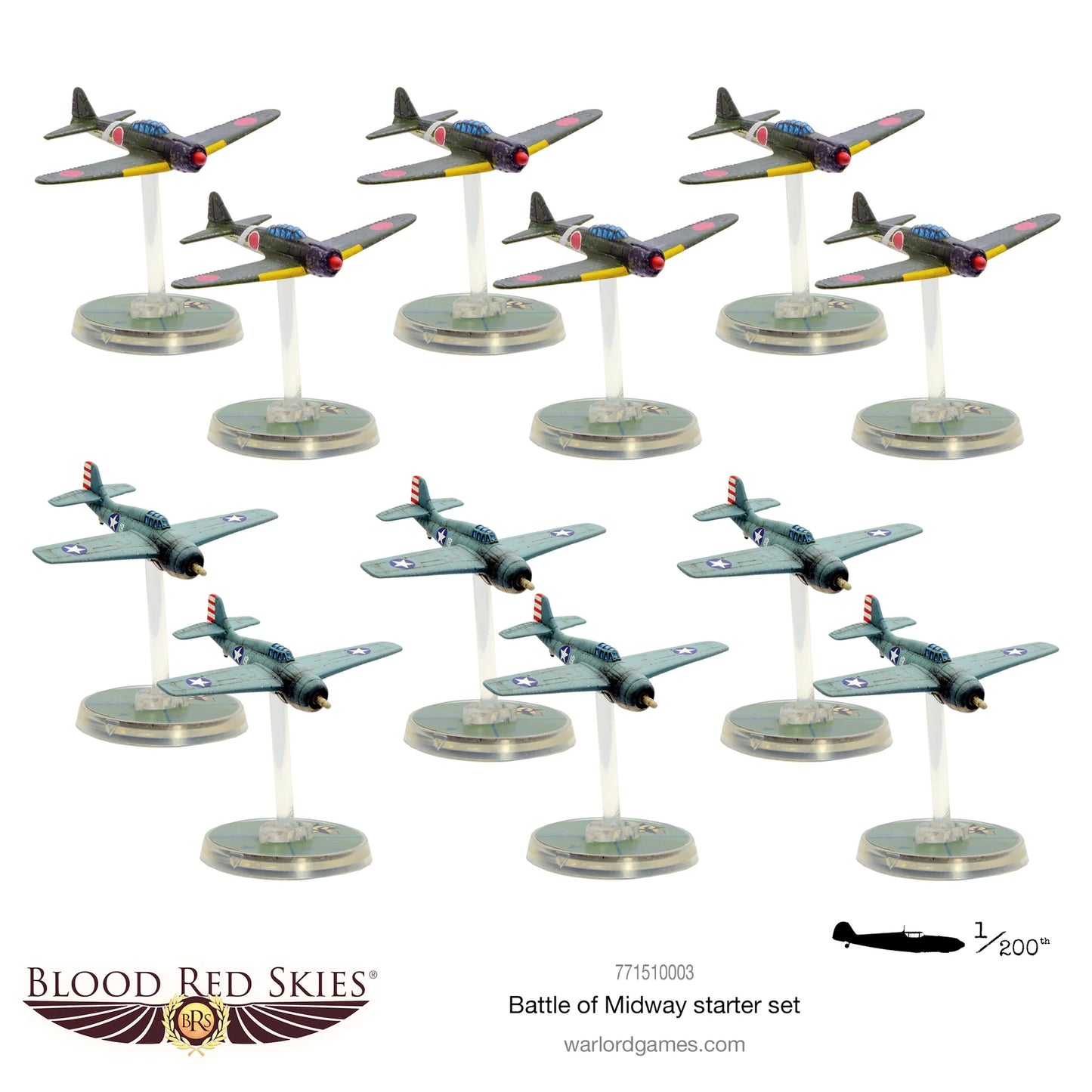 Blood Red Skies: The Battle of Midway Starter Set