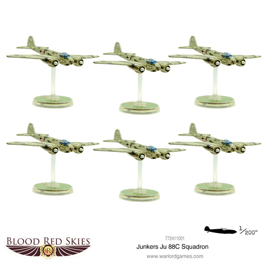 Blood Red Skies: Junkers Ju-88C Squadron