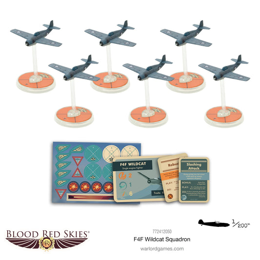 Blood Red Skies: F4F Wildcat Squadron