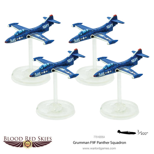 Blood Red Skies: Grumman F9F Panther Squadron