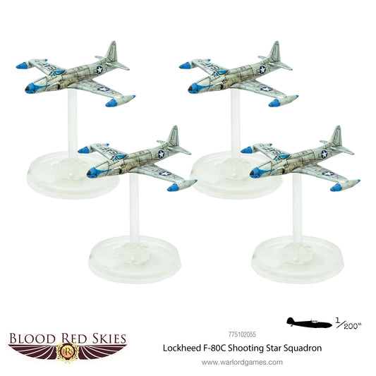 Blood Red Skies: Lockheed F-80c Shooting Star Squadron