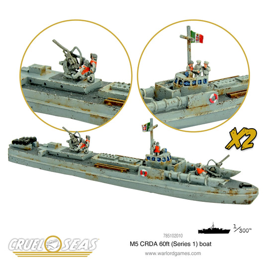 Cruel Seas: M5 CRDA 60t
