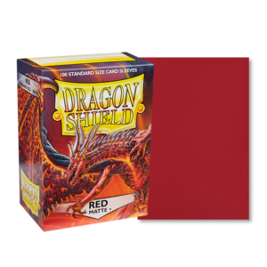 Dragon Shield Matte - Red 63x88