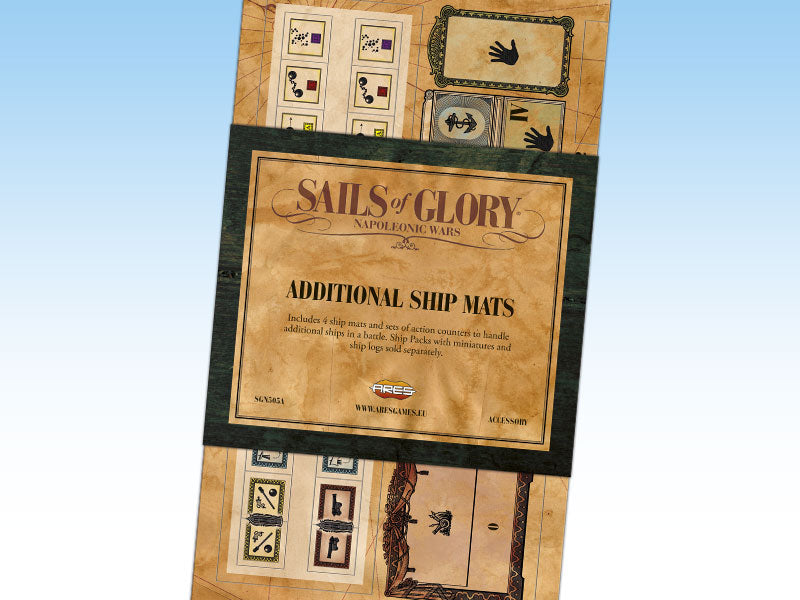 Sails of Glory: Additional Ship Mats