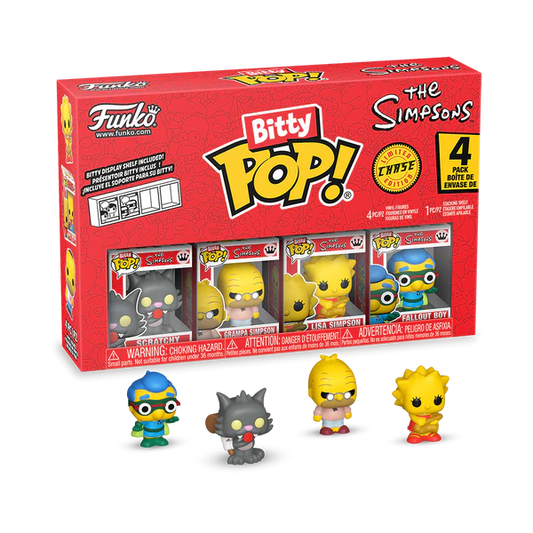Simpsons: Bitty POP! Vinyl Figure 4-Pack Series 4