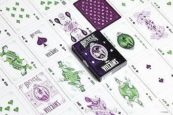 Bicycle: Disney Villains Green & Purple