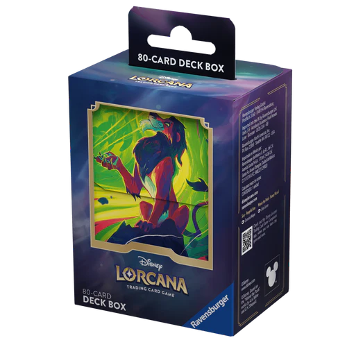 Disney Lorcana Deck Box - Scar
