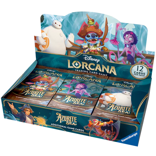 Disney Lorcana Azurite Sea Booster Box