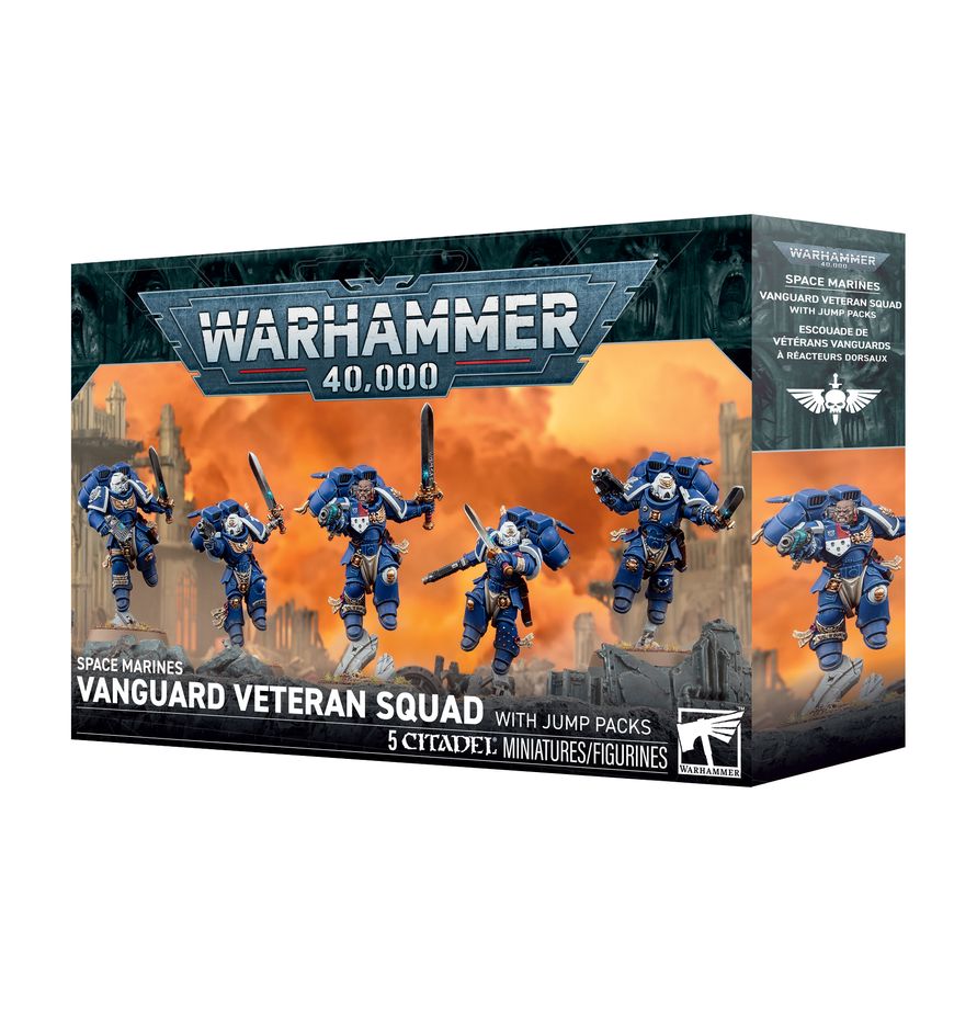 SPACE MARINES: VANGUARD VETERAN SQUAD WITH JUMP PACK