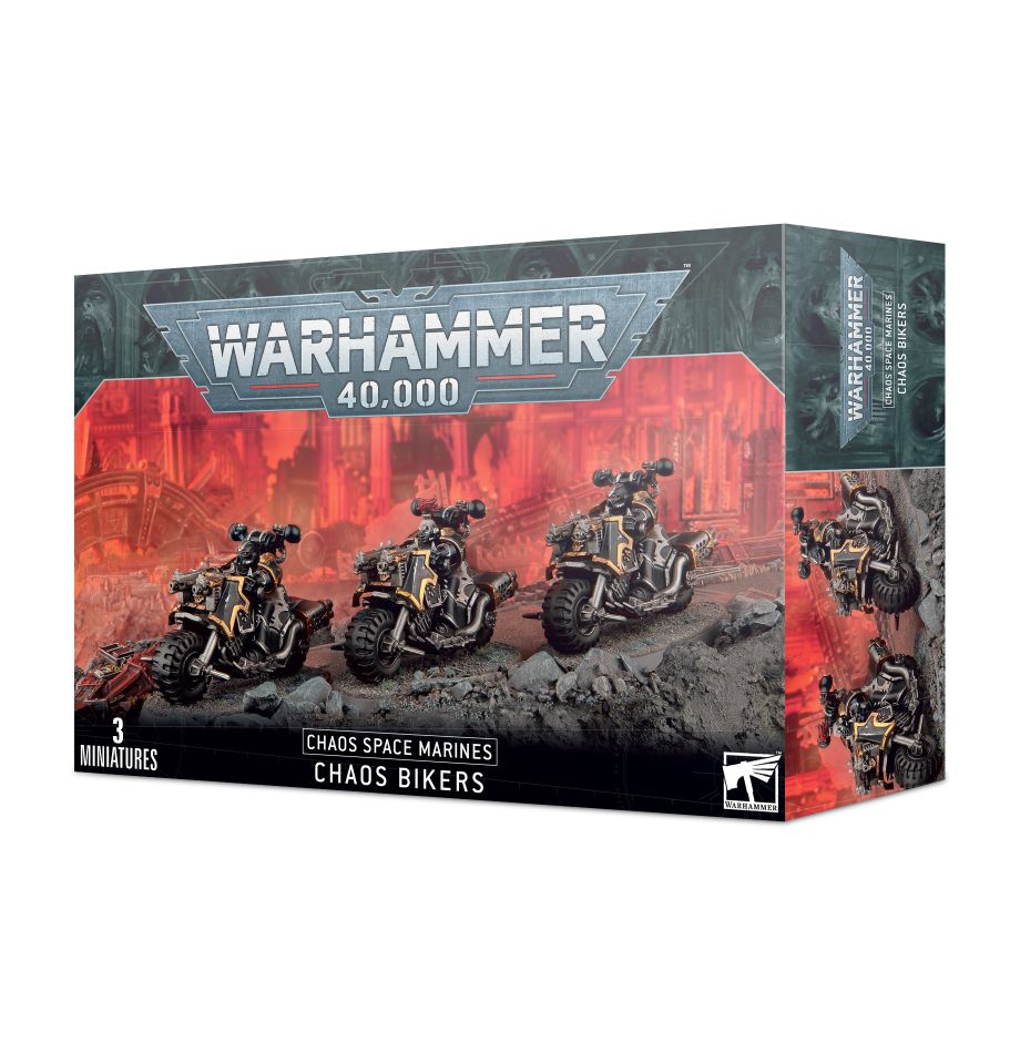 CHAOS SPACE MARINES: BIKERS