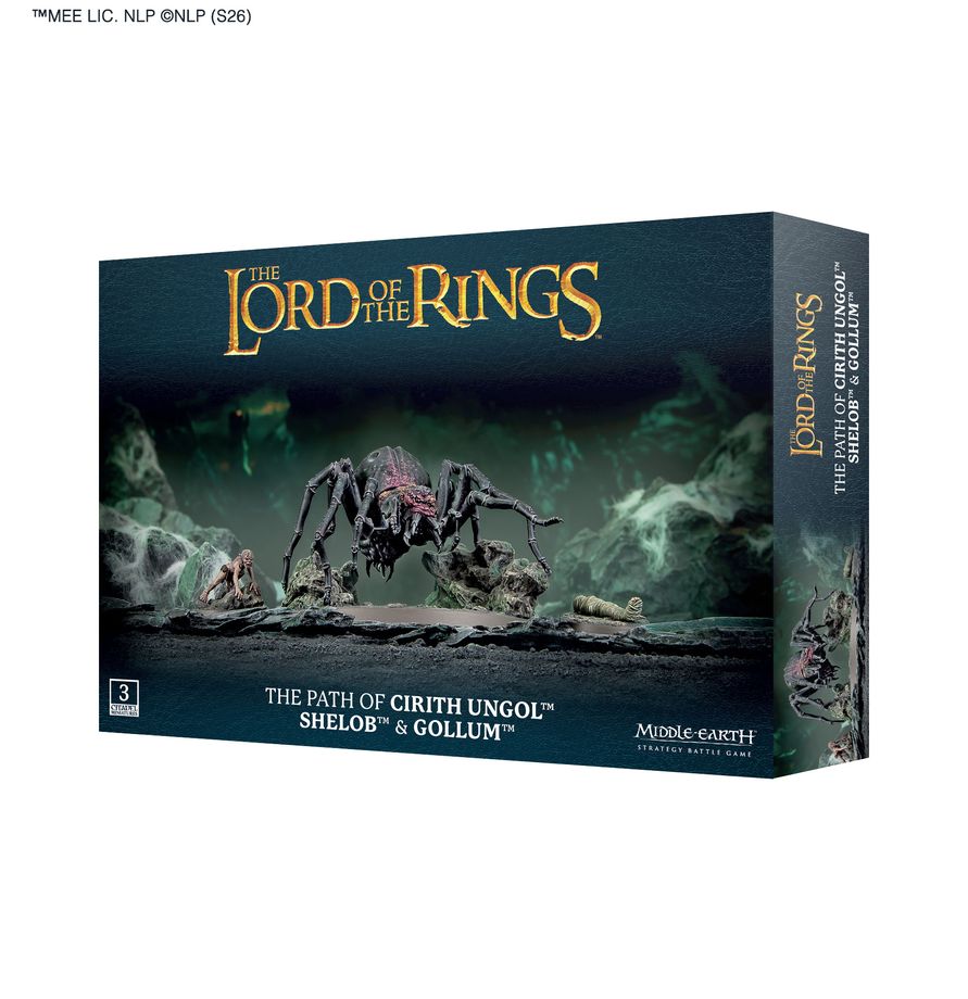 MIDDLE EARTH SBG: THE PATH OF CIRITH UNGOL: SHELOB & GOLLUM