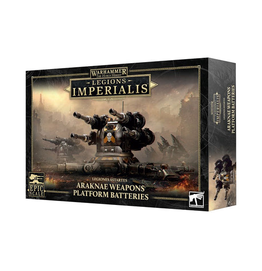 LEGIONS IMPERIALIS: LEGIONES ASTARTES ARAKNAE WEAPONS PLATFORM BATTERIES