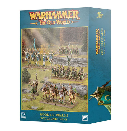WOOD ELF: BATTLE MARCH ARMY