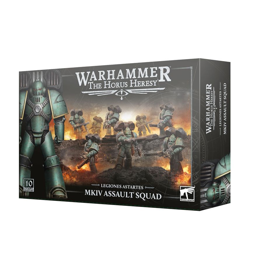 HORUS HERESY: LEGIONES ASTERTES MKIV ASSAULT SQUAD