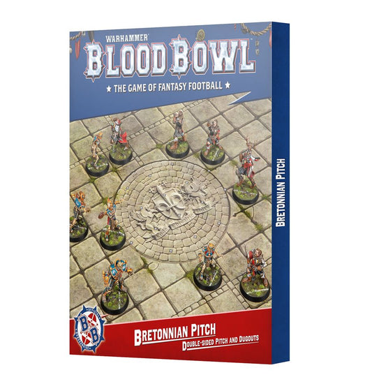 BLOOD BOWL: BRETONNIAN TEAM PITCH & DUGOUT