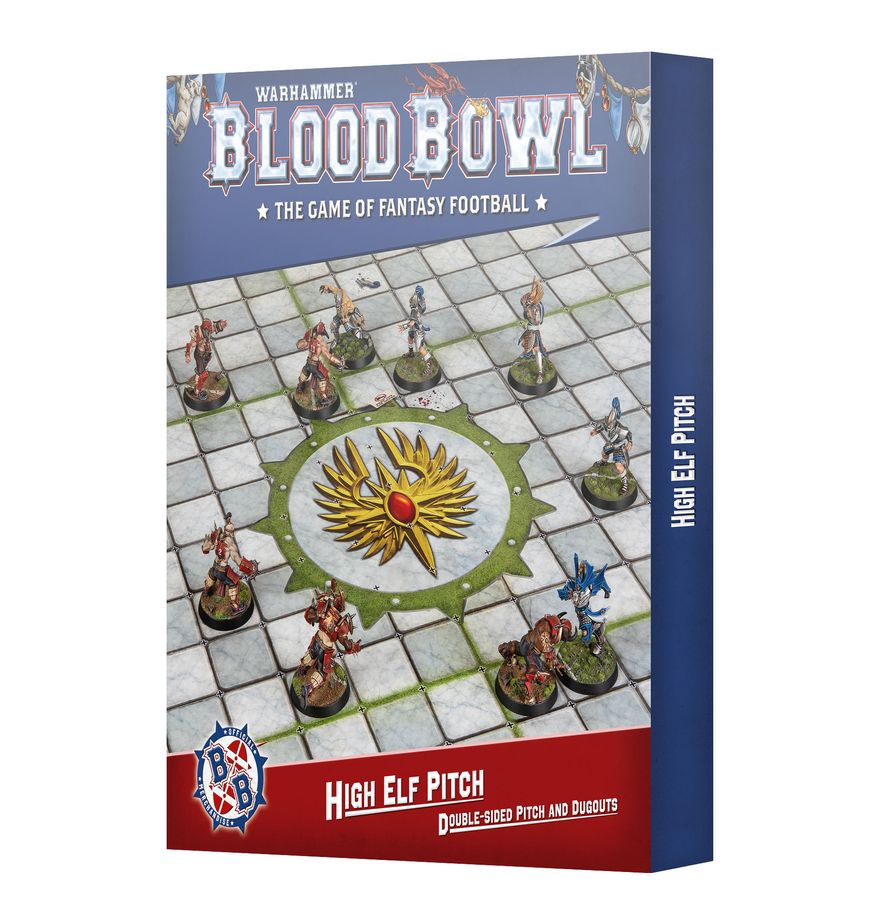 BLOOD BOWL: HIGH ELF PITCH & DUGOUT