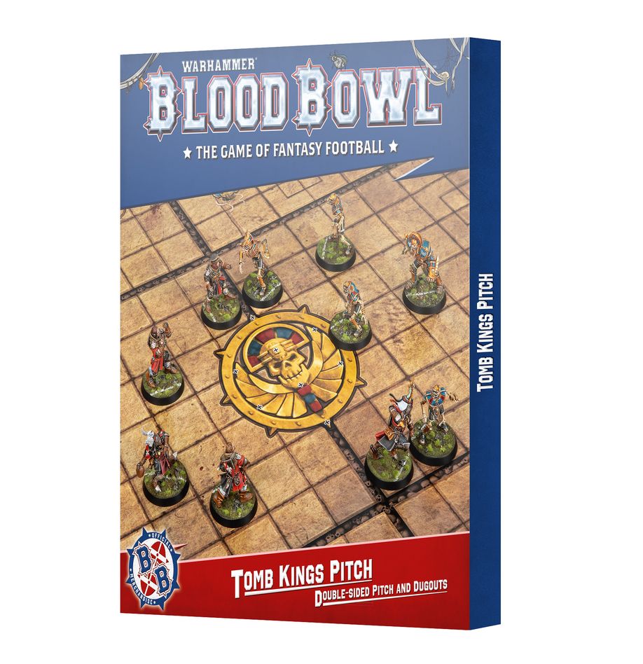 BLOOD BOWL: TOMB KINGS TEAM PITCH & DUGOUT